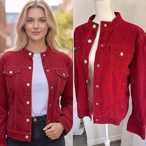 Red/Maroon Gap Corduroy Jacket size XL